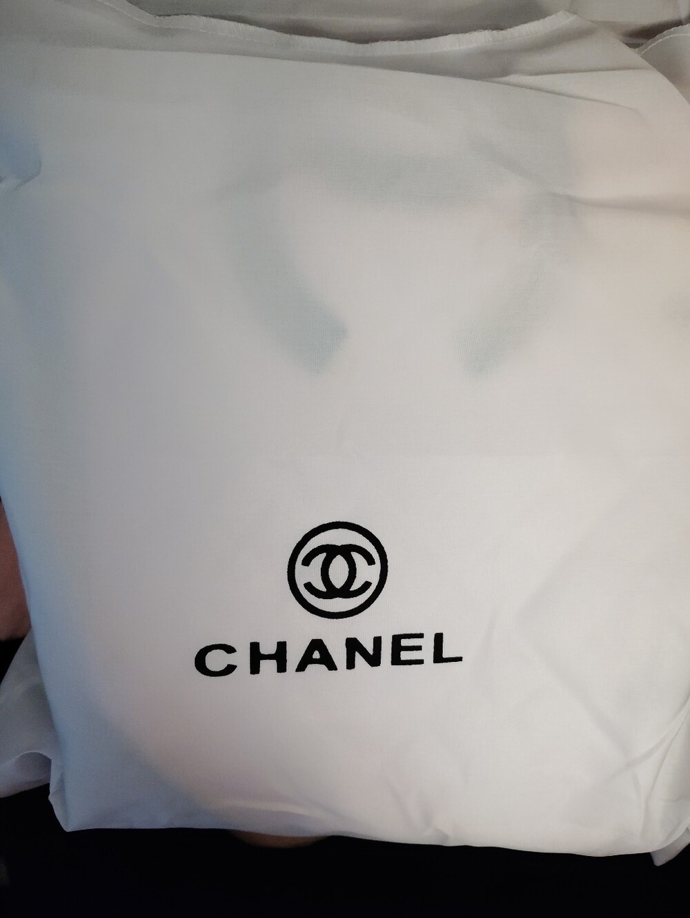 *🩷🖤Summer Pale Pink + Black Quilted Tote with Black Logo Accents*🩷🖤 - Picture 4 of 4